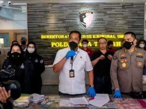 Jatanras Polda Jawa Tengah rilis penangkapan kelompok gendam