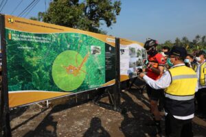 Gubernur Ganjar Pranowo jadi mandor proyek
