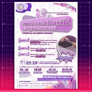Lomba desain batik KPPRI