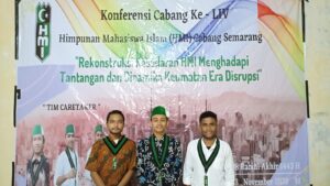 Formatur terpilih HMI Cabang Semarang