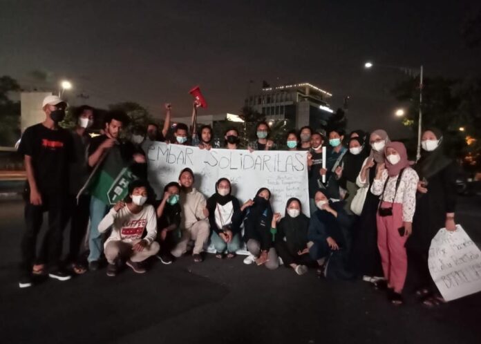 Aksi HMI KOHATI Cabang Semarang prihatin kasus kekerasan seksual di Kota Semarang